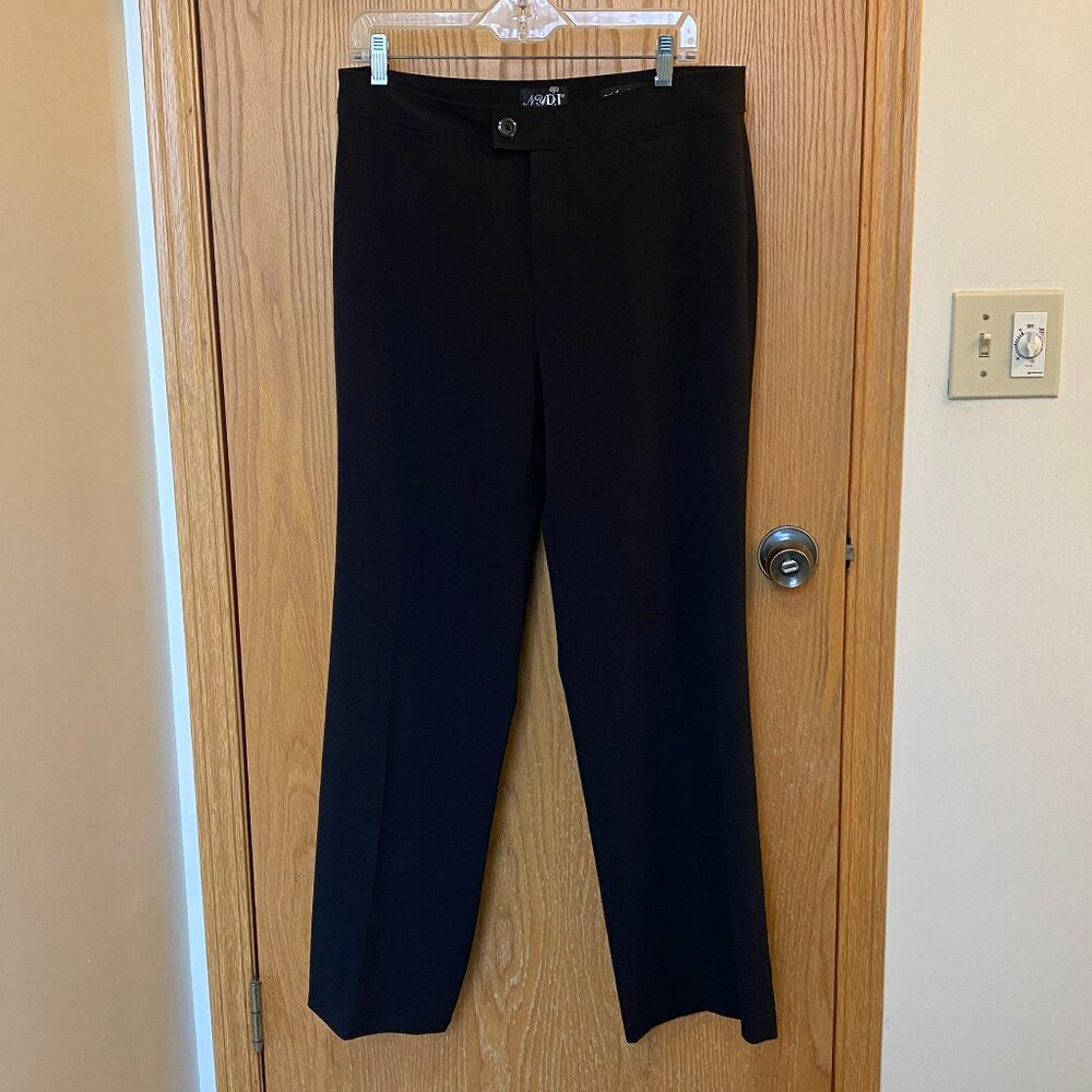 Black "NYDJ" dress pants. size 12